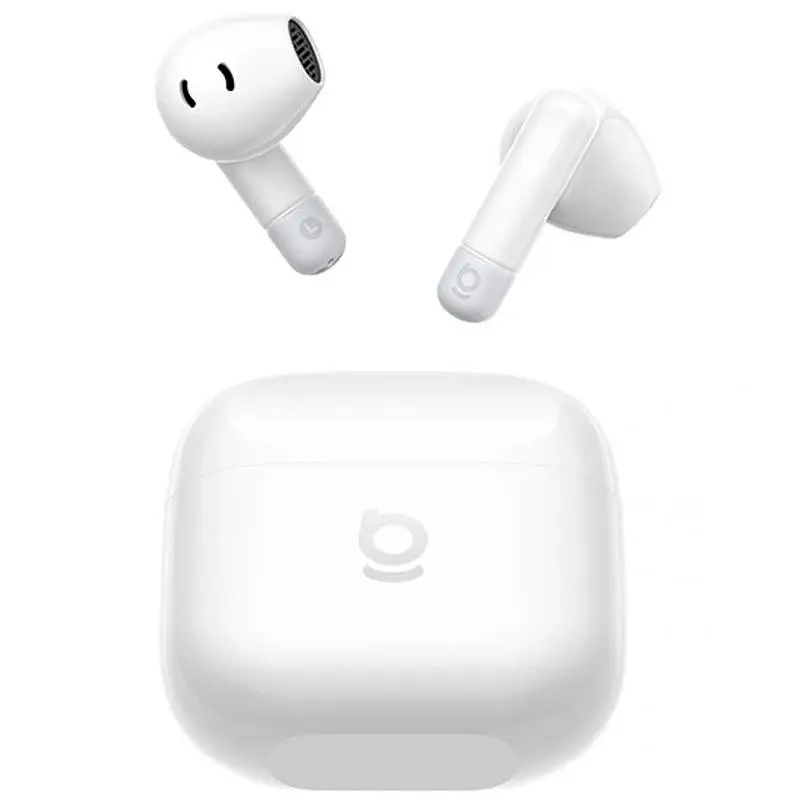 Беспроводные TWS наушники Baseus Bass BS2 Lite (A0010A) Moon White - фото 2