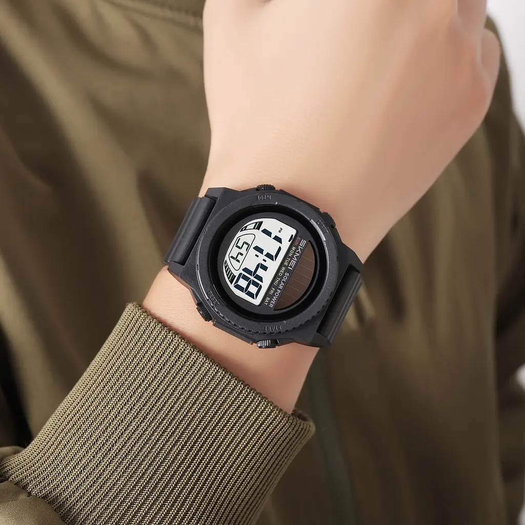Наручний годинник чоловічий 2358BKWT Black-White Skmei acs0029967 - фото 4