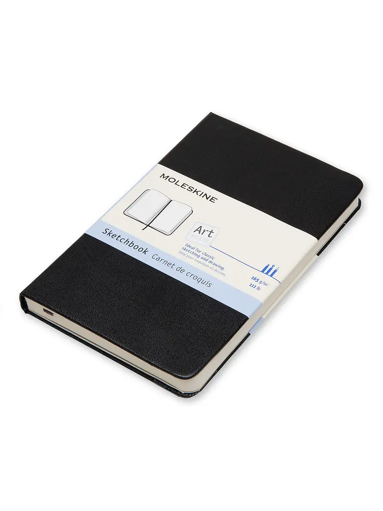 Записник Moleskine Art кишеньковий, Для нарисів Чорний (ARTQP014) - фото 2