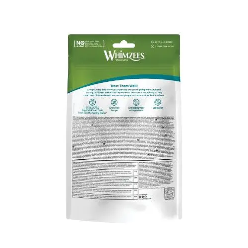 Натуральні ласощі для зубів собак WHIMZEES Dental Treats Toothbrush S 14 шт. - фото 7