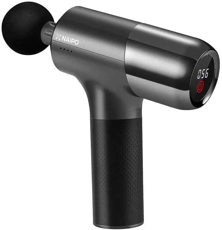 Масажер перкусійний ручний NAIPO Massage Gun для тіла без підігріву; модель - NP-MG02 - фото 2