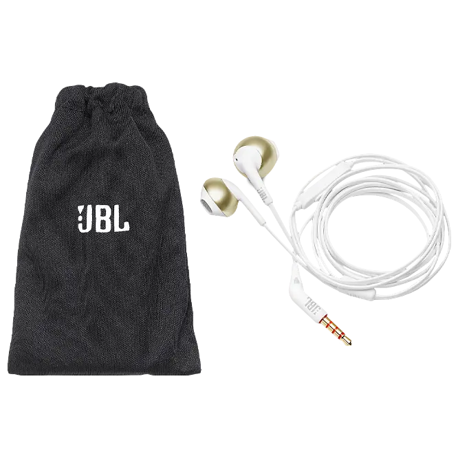 Наушники JBL вкладыши T205 проводная гарнитура Rose Gold ( T205RGD) - фото 5