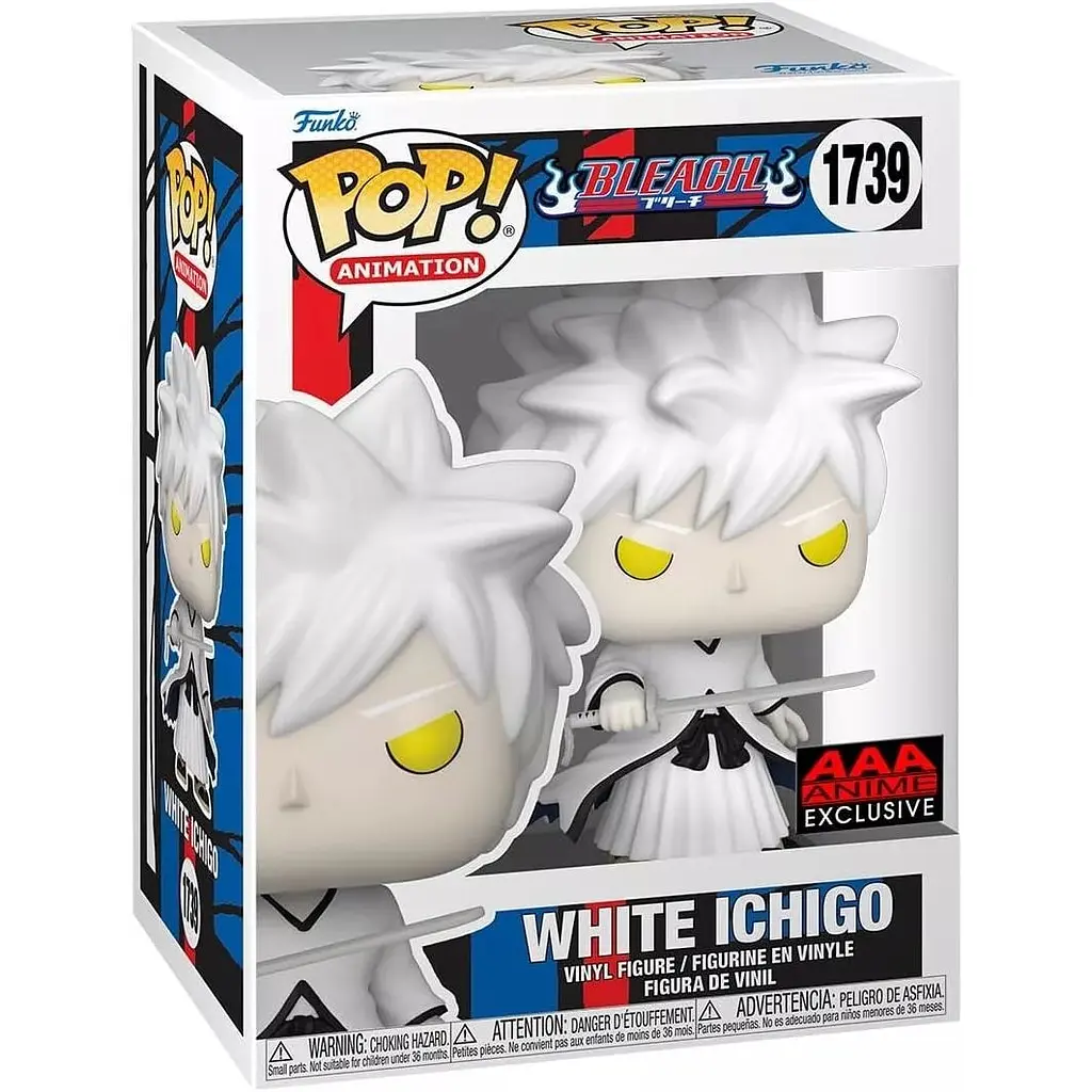 Фигурка Funko Блич Белый Ичиго Bleach White Ichigo 10 см Exclusive B WI E 1739 - фото 3