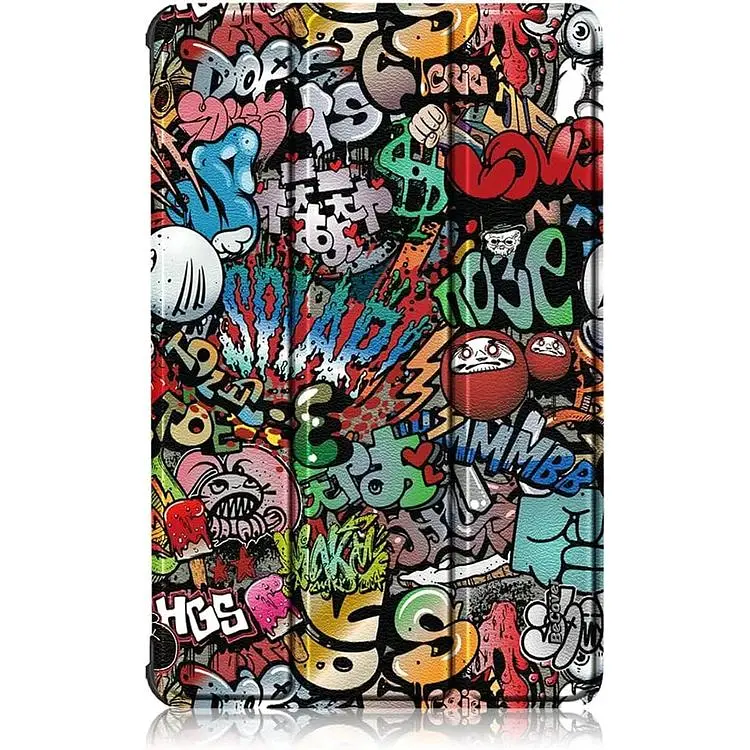 Чехол-книжка BeCover Smart Case для Lenovo Tab M10 TB-328F 3rd Gen 10.1" Graffiti (708294) - фото 2