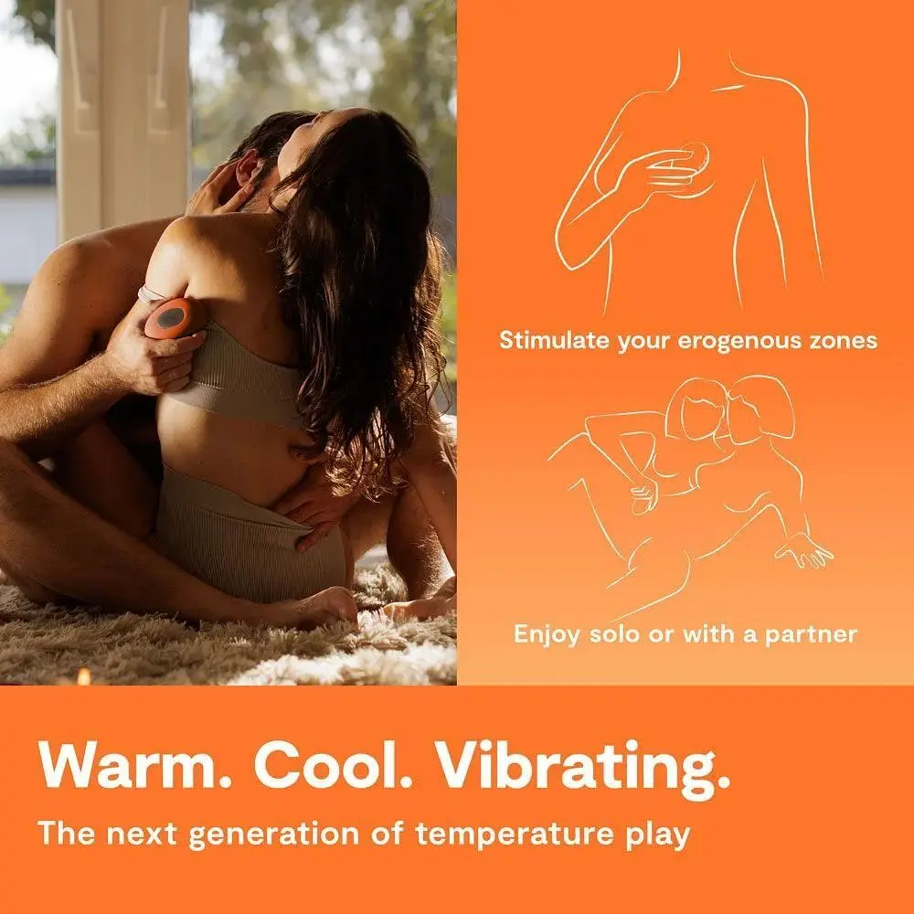 Вібратор We-Vibe Temp Tangerine для клітора - фото 9