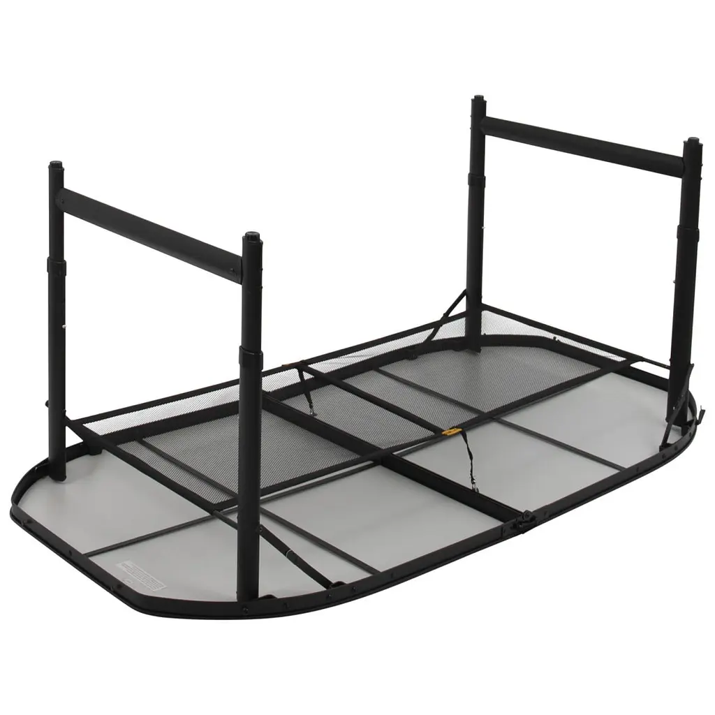 Стіл Bo-Camp Northgate Oval 150x80 cm Black/Grey (1404188) - фото 5