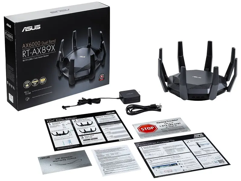 Ігровий роутер Asus RT-AX89X (90IG04J1-BM3010) - фото 4