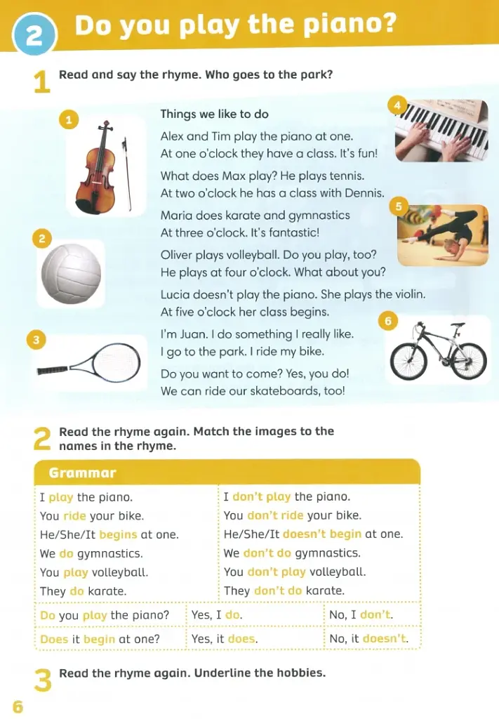 Now I Know. Level 2. Grammar Book - фото 6