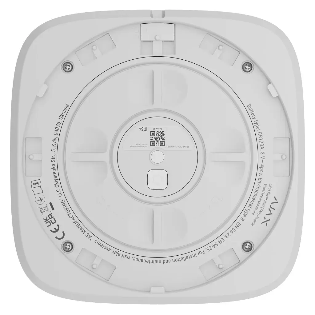Сирена Ajax EN54 FireProtect (VAD) white - фото 5