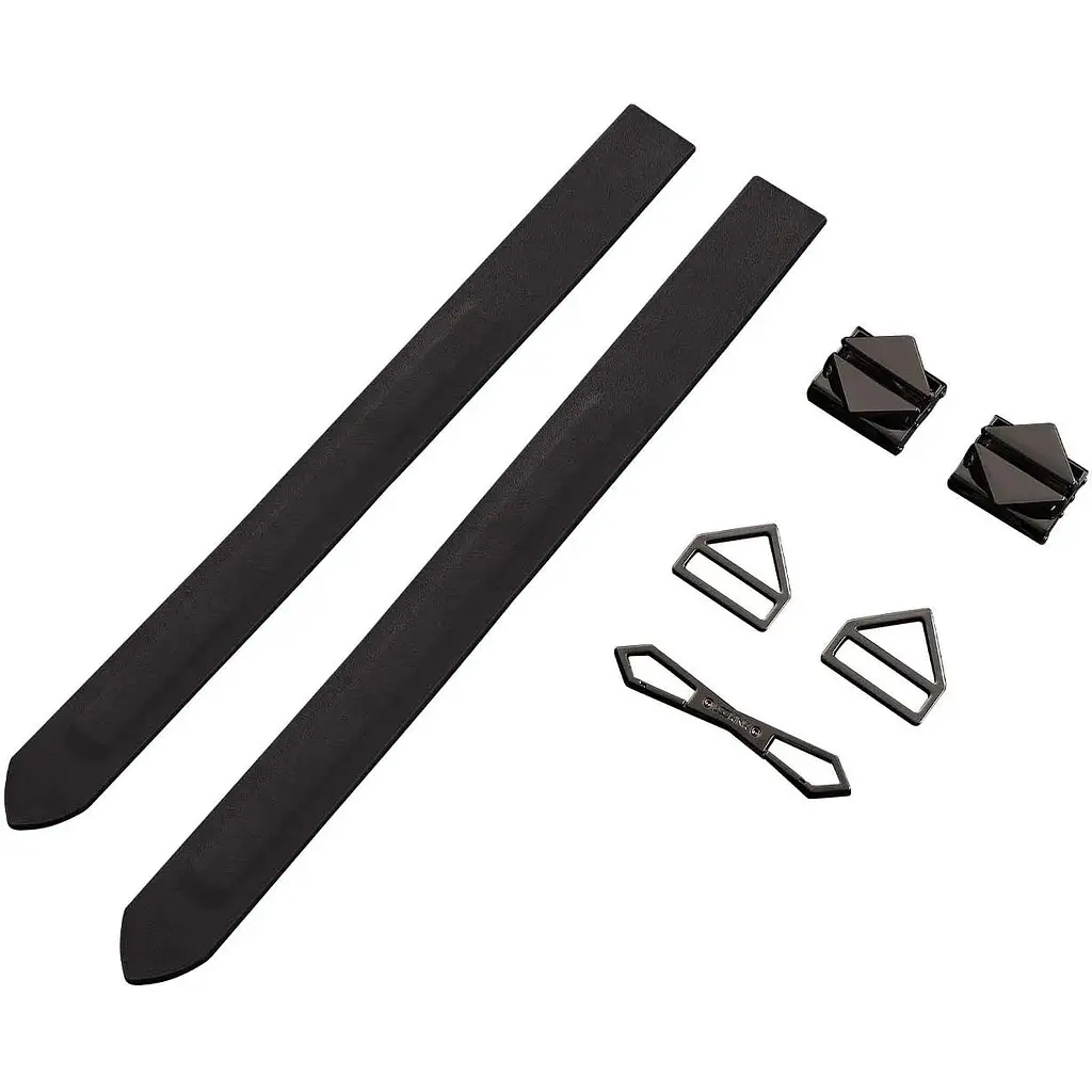Наручники Lockink Wristcuffs/Anklecuffs Black Set - фото 8