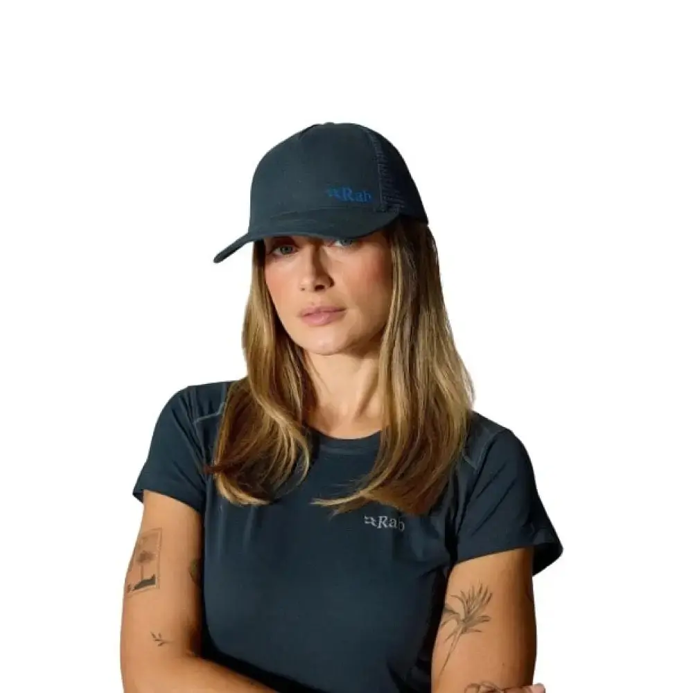 Кепка Rab Trucker Logo Cap ONE SIZE Синий - фото 2