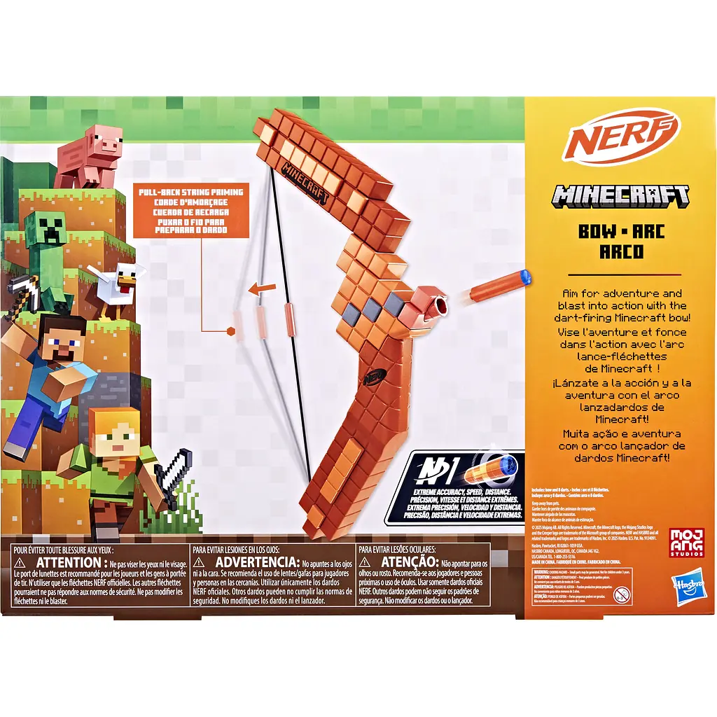 Бластер іграшковий Hasbro Nerf Лук серії Майнкрафт (G1120) - фото 4