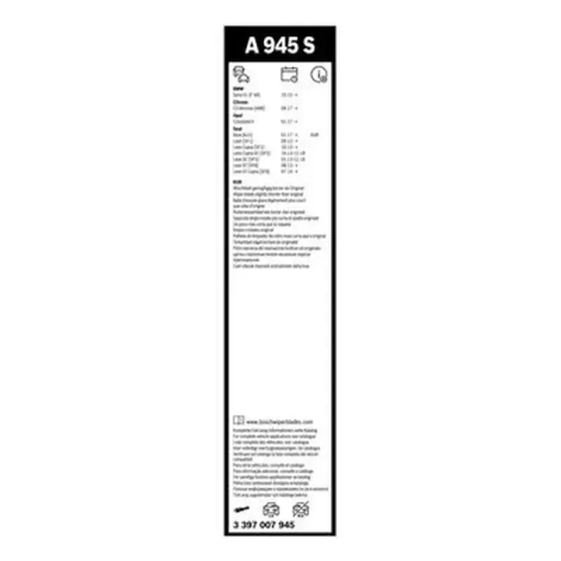 Щітка склоочисника Bosch 3 397 007 945 - фото 5