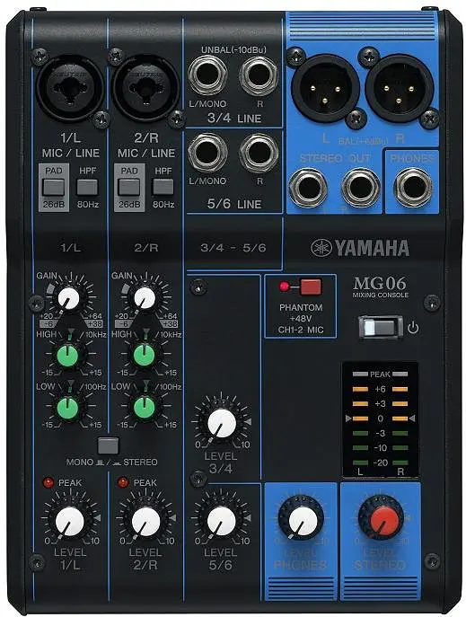 Микшерный пульт Yamaha MG06