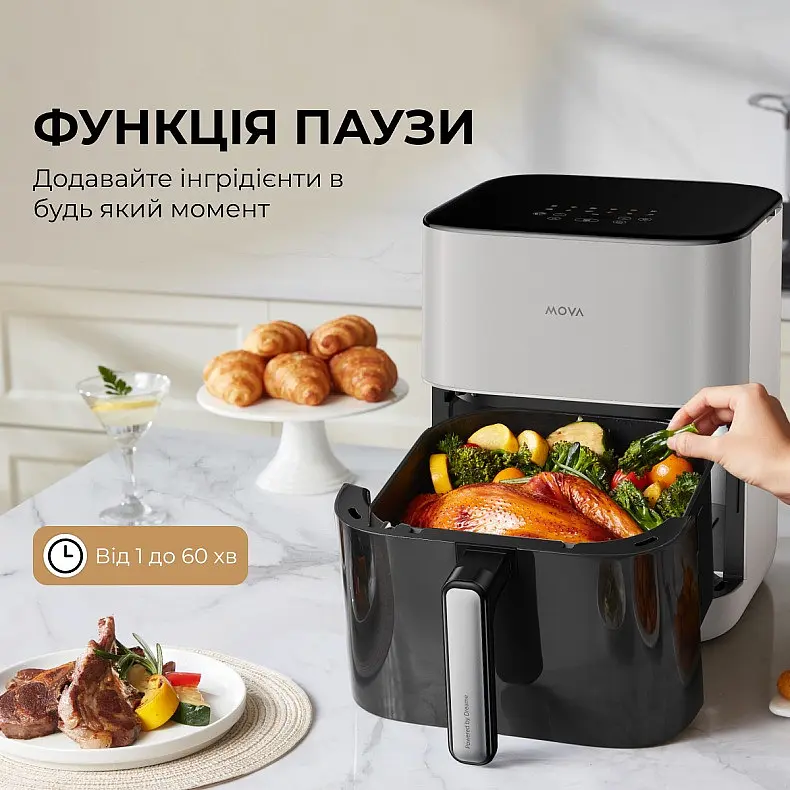 Мультипіч Mova AeroChef FD10s Pro Білий (VFF12A-WH-S) - фото 9