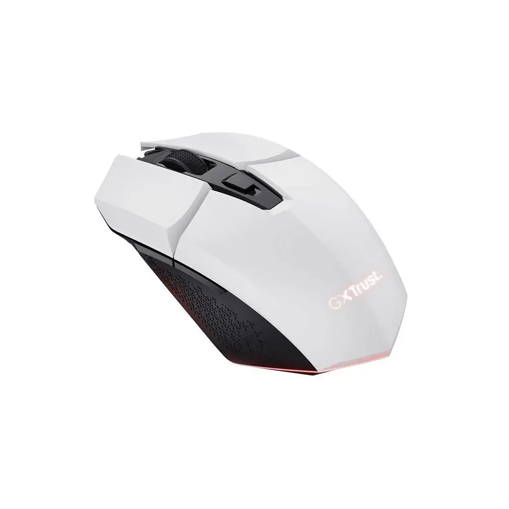 Мишка Trust GXT 110 Felox RGB Wireless White (25069) - фото 3