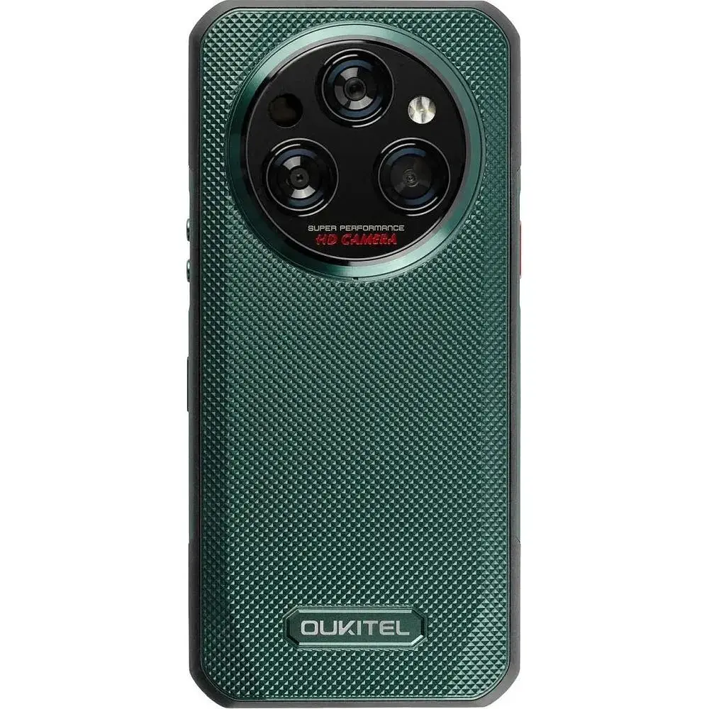 Смартфон Oukitel WP35 New version 8/256GB Green (Global) NFC - фото 2