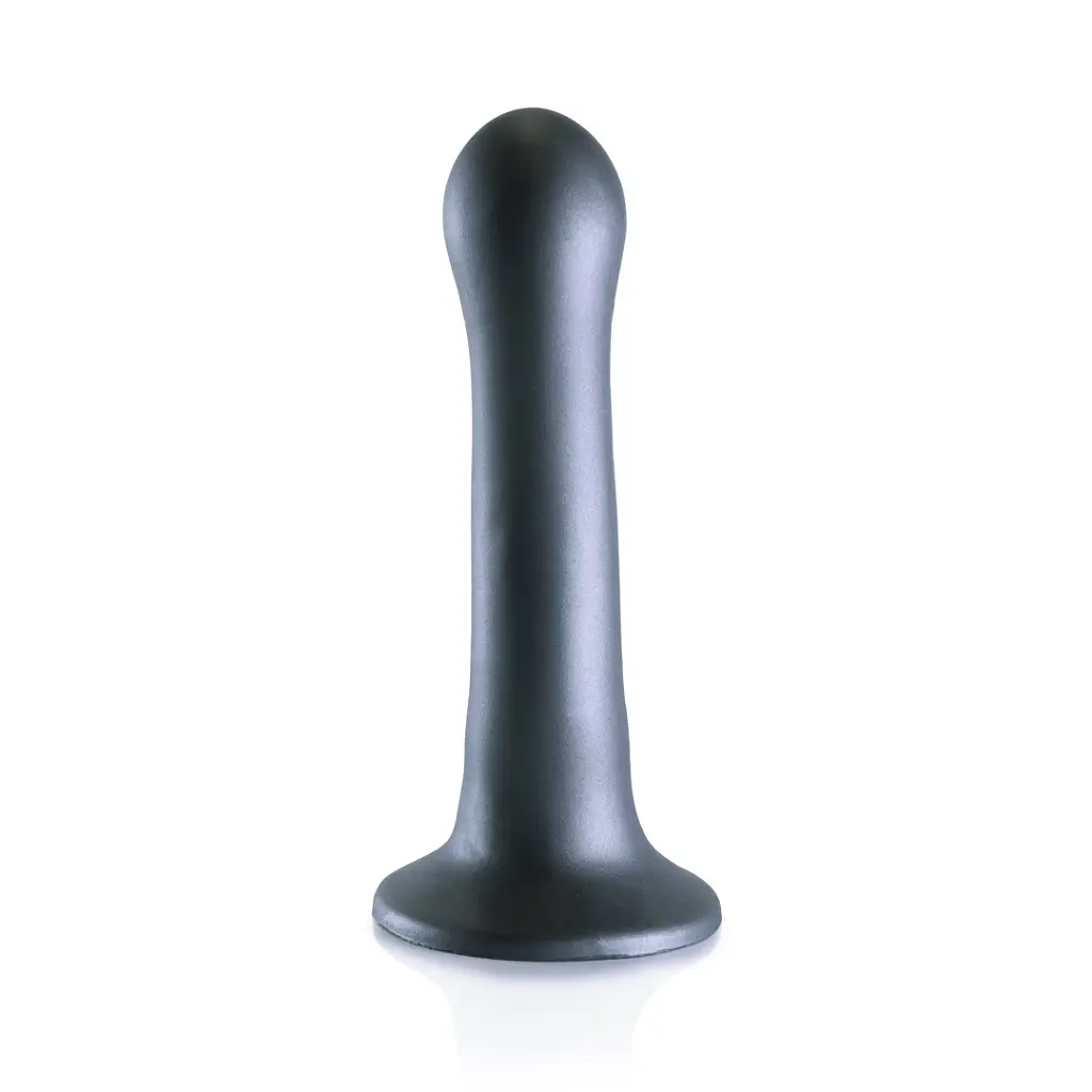 Фаллоимитатор Ouch! Curvy G-Spot Dildo 7apos;apos; 17 cm (серый) - фото 2