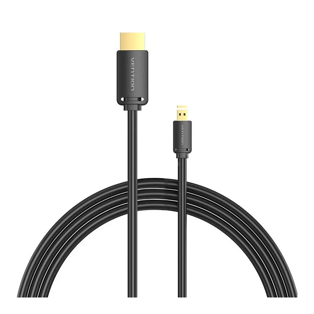 Кабель мультимедийный HDMI M to HDMI micro M 3.0m V2.0 4K 60Hz VENTION (AGIBI) - фото 2