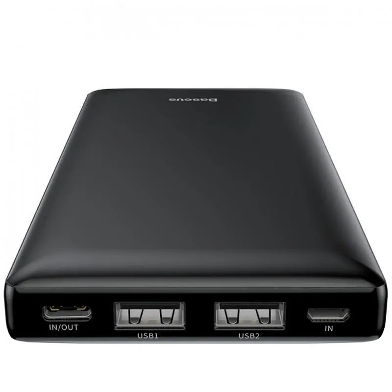 Портативна батарея Powerbank Baseus Xiaomini JA Fast Charge 20000 mAh PPJAN-B01 Black - фото 4