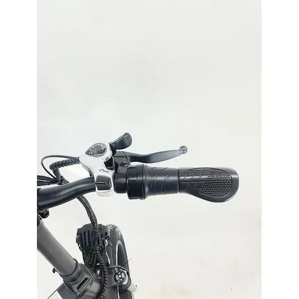 Электровелосипед Robust X8 фетбайк 1200W 48V 24Ah черный - фото 8