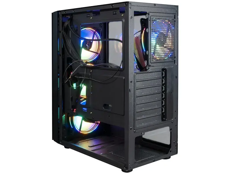 Корпус Frime NUCLEUS BLACK USB 3.0 БЕЗ БП - фото 7