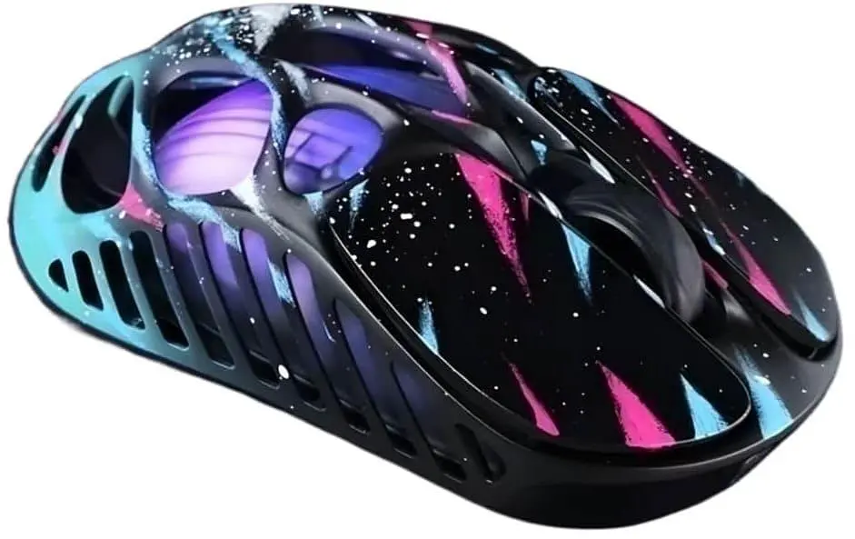 Мышь GravaStar Mercury X Pro 8K BT/WL/USB-A RGB Neon Graffiti (GS_X_PRO_CG_BLK) - фото 5