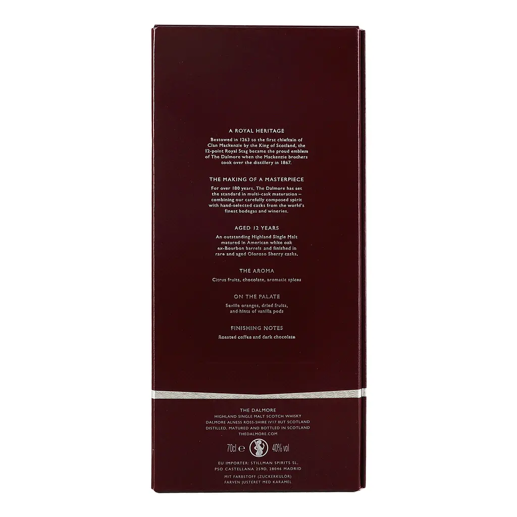 Уцінка. Віскі Dalmore 12 yo Single Malt Scotch Whisky 40% 0.7 л   - фото 7