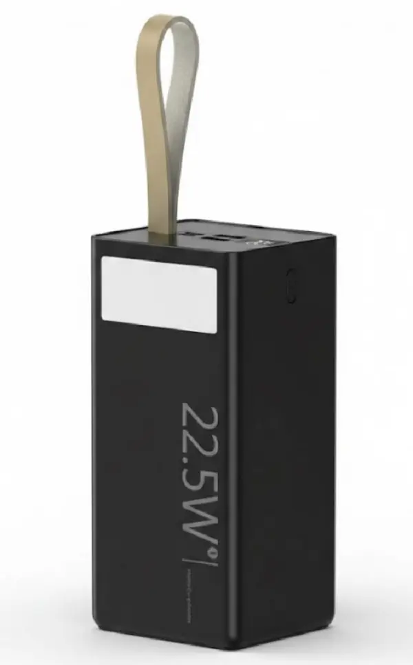 Портативний повербанк Unitech U86A Power Bank 50000 mAh 22.5W Чорний (2104619154) - фото 2