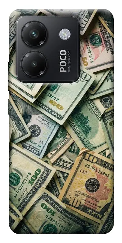 TPU чохол Demsky Dollars для Xiaomi Poco M7 Pro 5G
