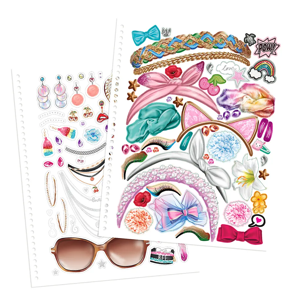 Альбом для раскрашивания Motto A/S Макияж Top Model (410728) - фото 3