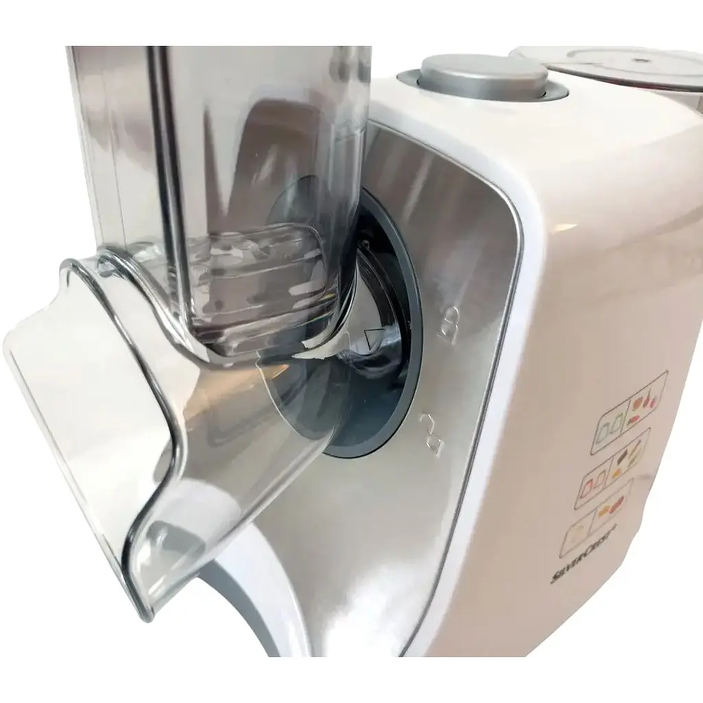 Овочерізка електрична терка SilverCrest SGR 150 E2 мультитерка з 5 насадками та відсіком для зберігання - фото 5