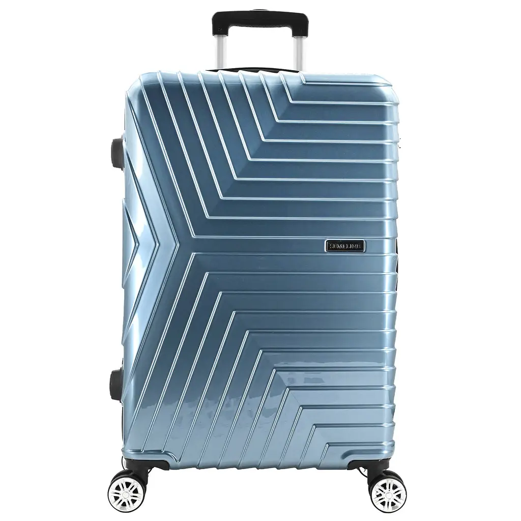 Валіза середня Semi Line 24 дюйми (M) дюйми (M) Polycarbonate/ABS-Plastic Blue (T5764-2) - фото 2