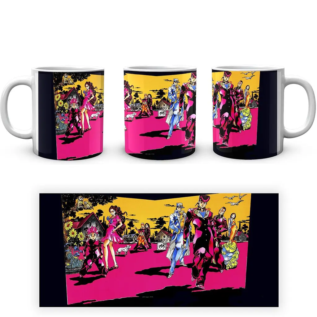 Кружка GeekLand JoJo's Bizarre Adventure Phantom Blood Невероятные приключения ДжоДжо Призрачная кровь JJPB 02 330 мл белая - фото 4