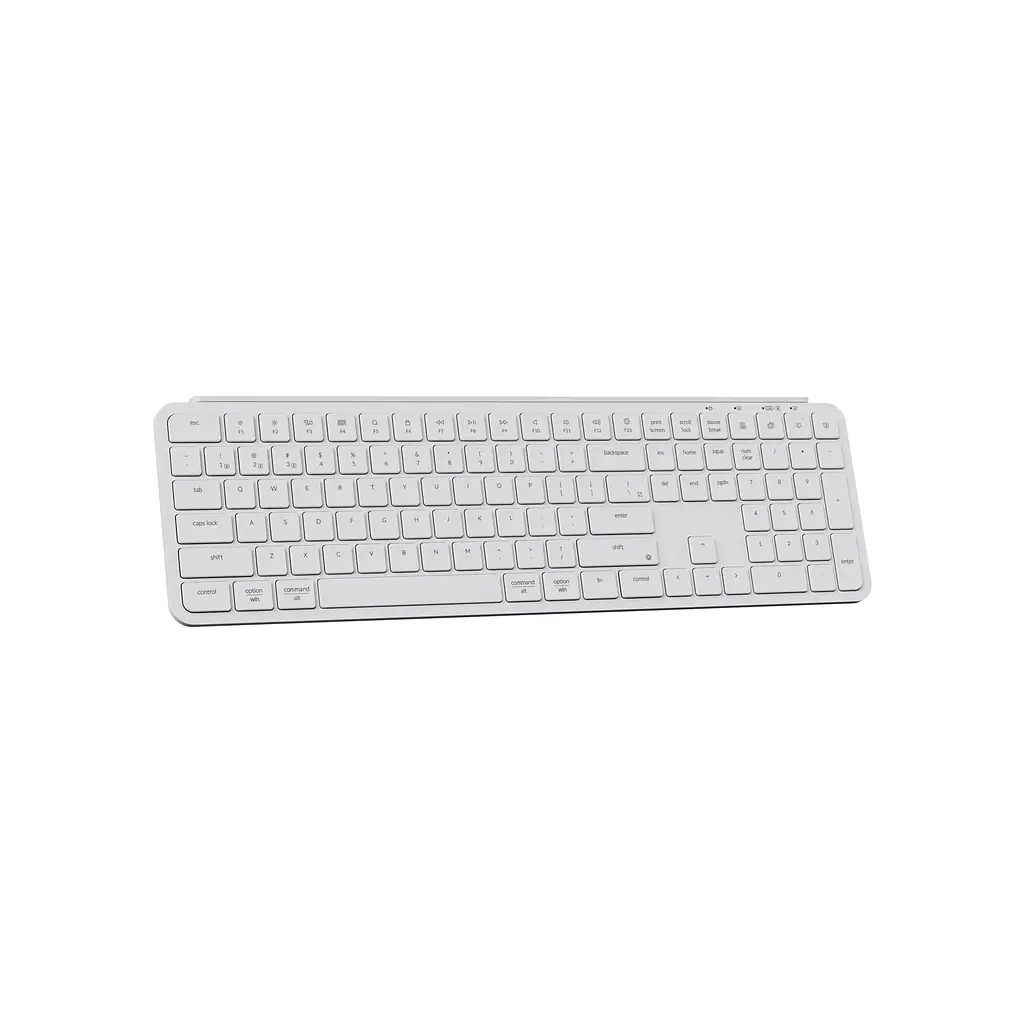 Клавіатура Keychron B6 Pro Wireless/Bluetooth/USB UA Ivory White (B6P-K8-UA) - фото 2