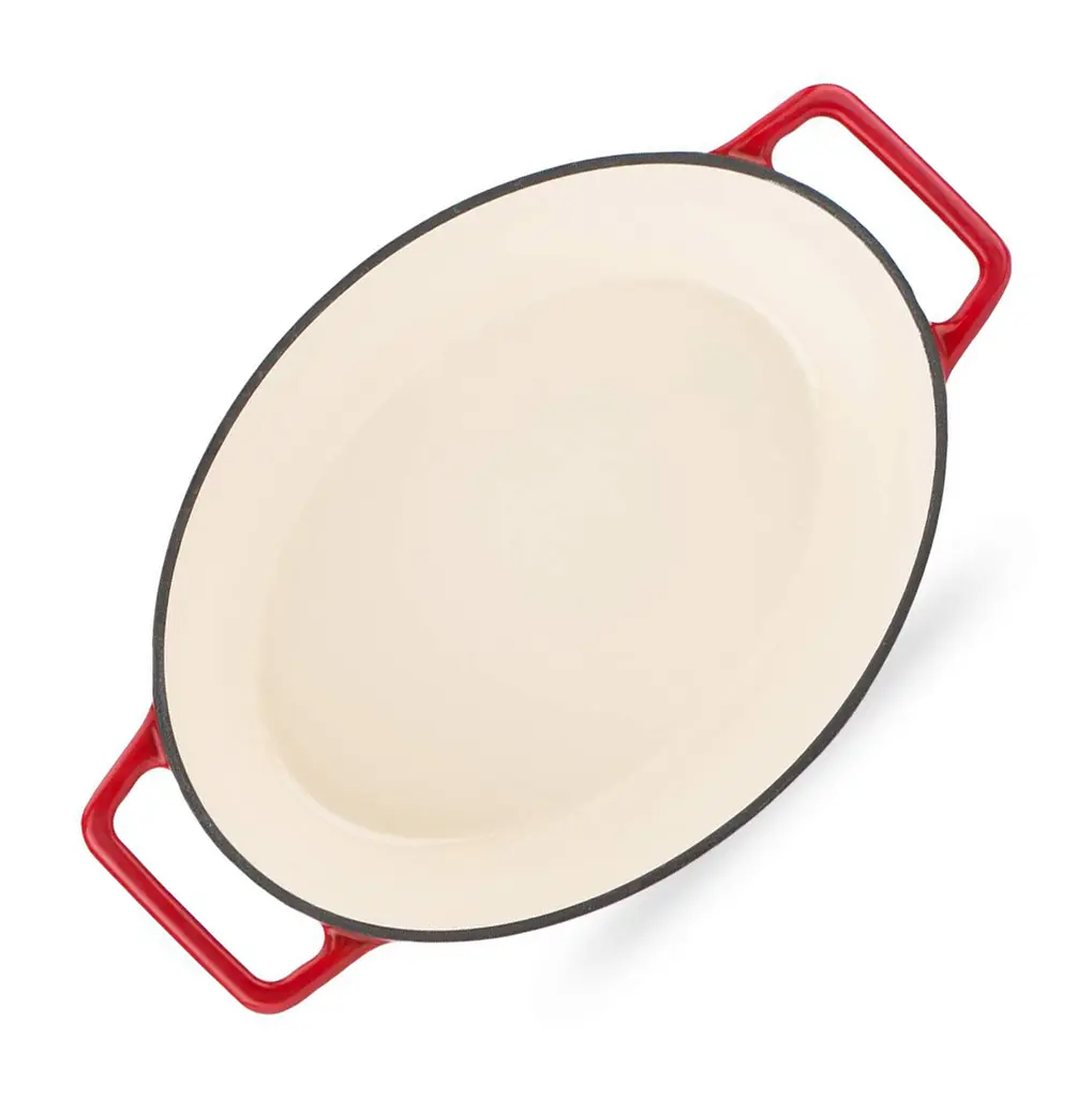 Кастрюля Pyrex Slow Cook чугунная 3.8 л красная (SC5AC29) - фото 3