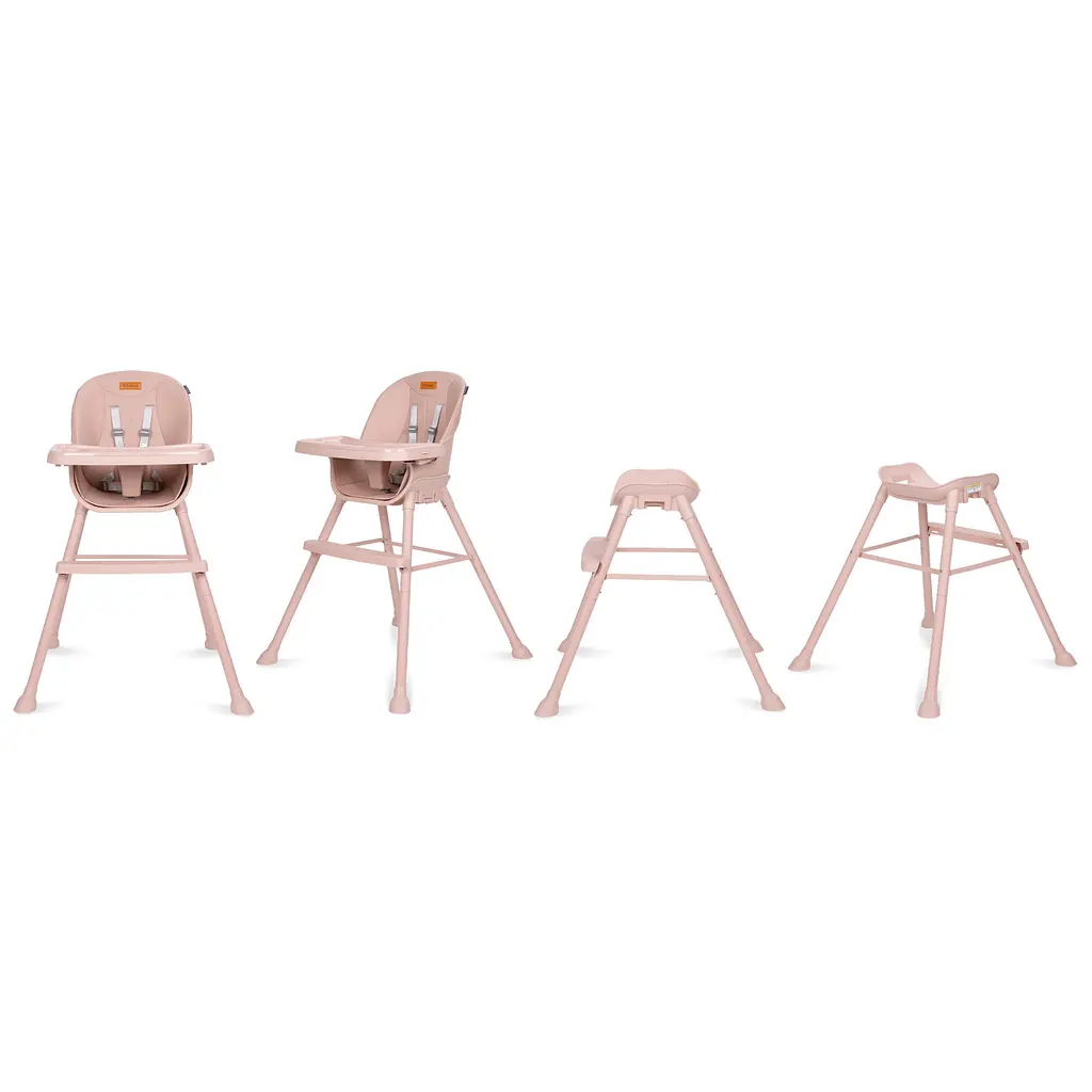 Стульчик для кормления 4в1 Kidwell EATAN Pink - фото 8