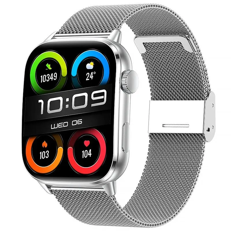 Смарт-годинник SW08 Smart sports watch (call version) Silver Wiwu teh0030160 - фото 2