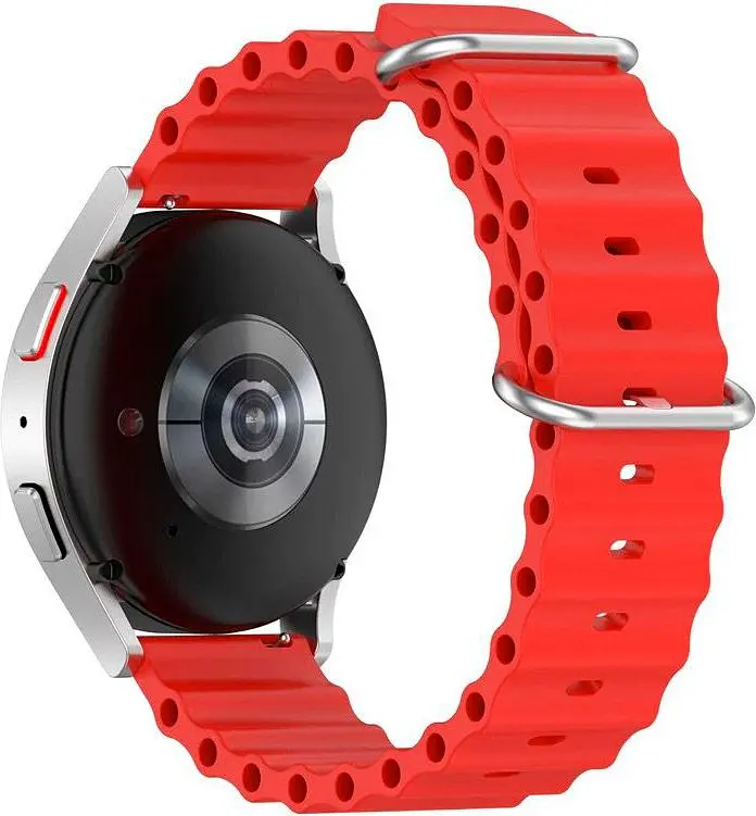 Універсальний ремінець для смарт-годинників Ocean Band 22mm Red [84735] - фото 2