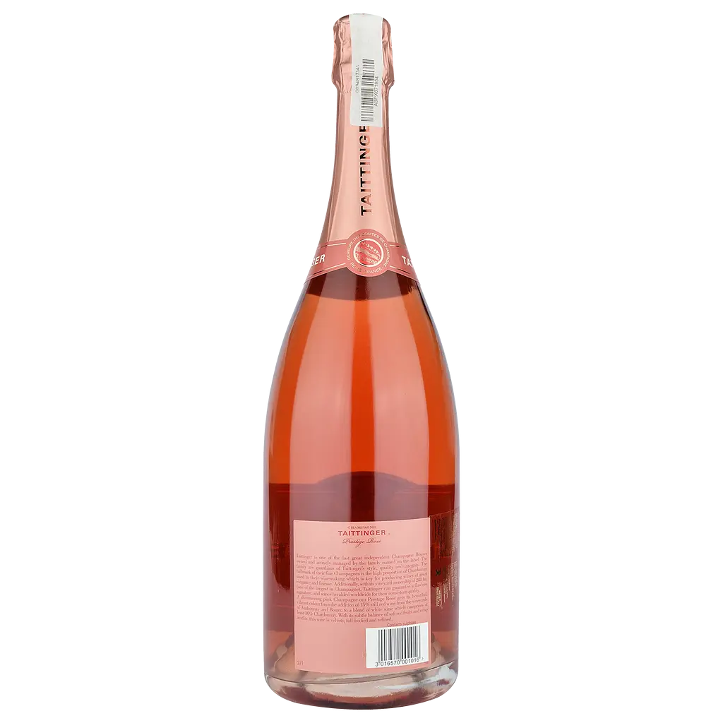 Шампанское Taittinger Prestige Rose, розовое, брют, 12,5%, 1,5 л (9900) - фото 2