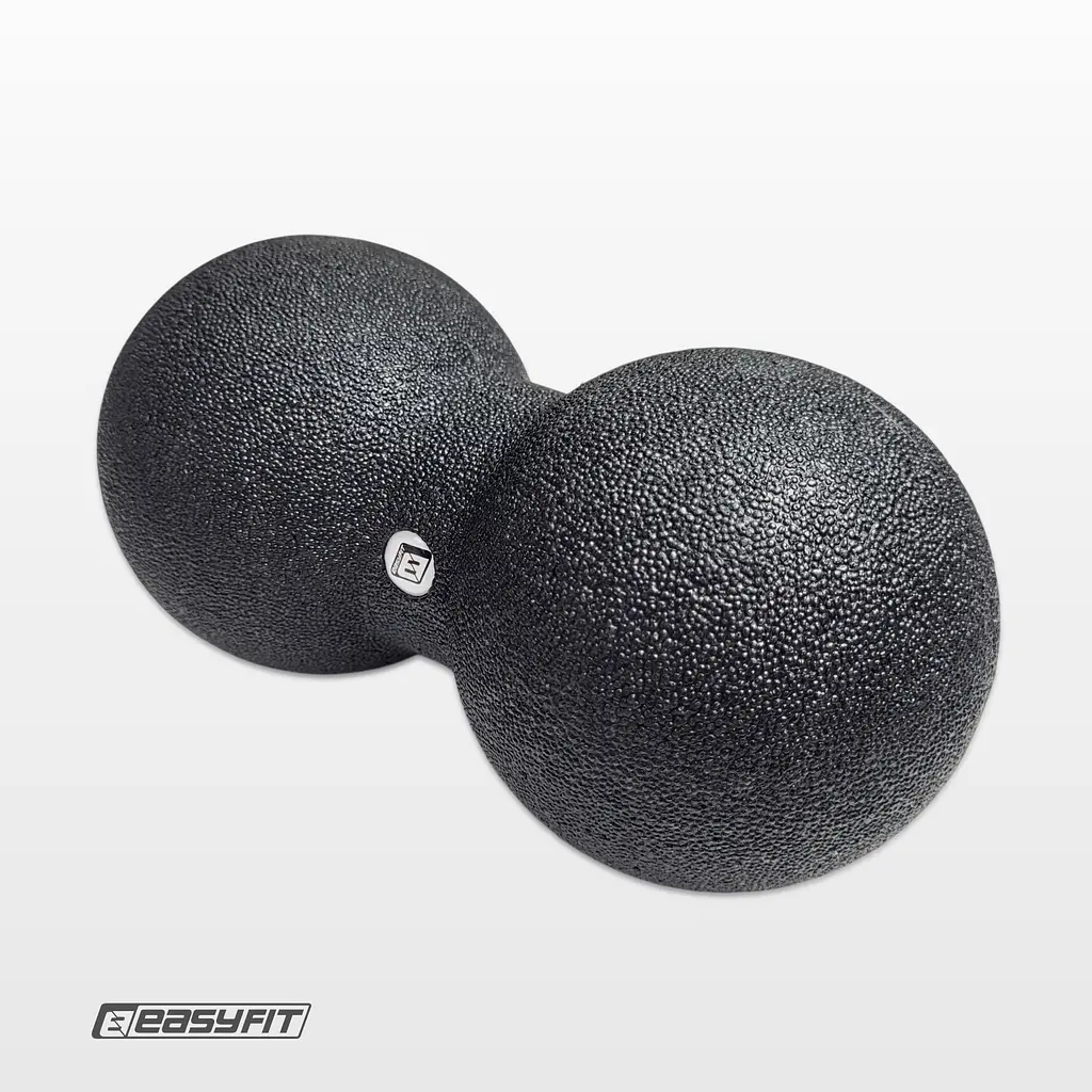 Масажний м'ячик подвійний EasyFit EPP 23х12 см - фото 9