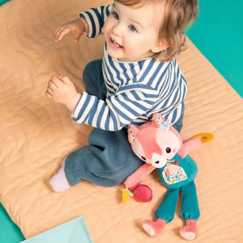 Развивающая мягкая игрушка Lilliputiens Котик Жанетт (83553) - фото 8