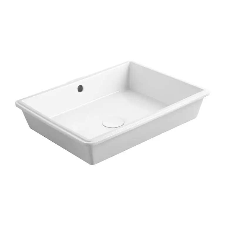 Умивальник Simas Agile 48x37 см Glossy white Білий S59