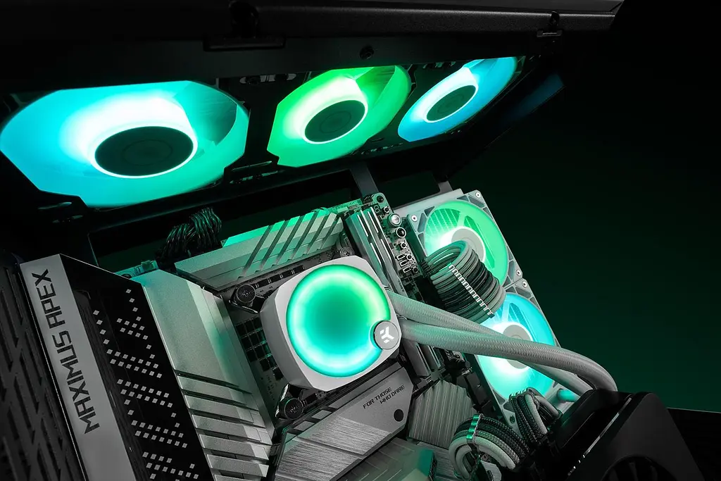 СВО EKWB EK-Nucleus AIO CR240 Lux D-RGB - White (3831109897843) - фото 7