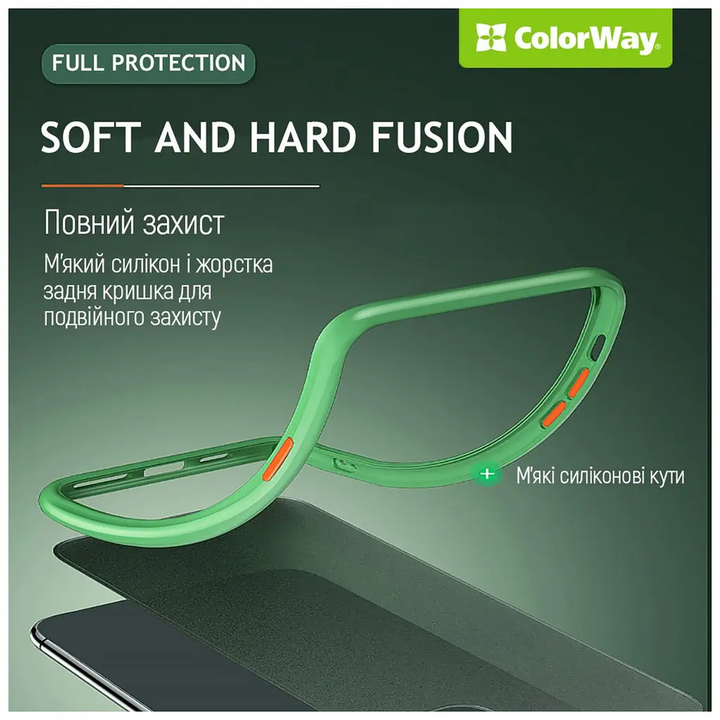 Чохол до мобільного телефона ColorWay Smart Matte Xiaomi Redmi 12 black (CW-CSMXR12-BK) - фото 7