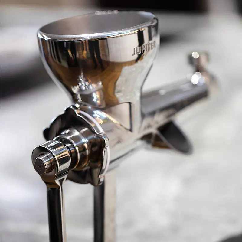 Соковитискач ручний для фруктів і ягід Jupiter з нержавіючої сталі - фото 3