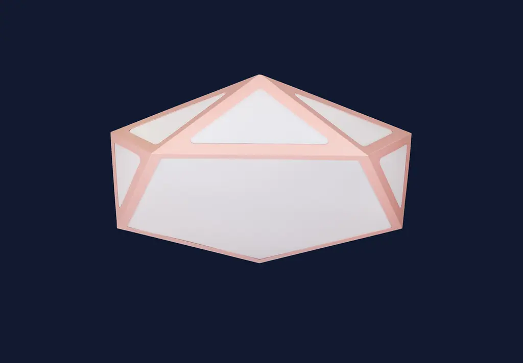 Люстра стельова LED Levistella 752L66 PINK, 50W, рожевий, метал, акрил, сучасний стиль - фото 2