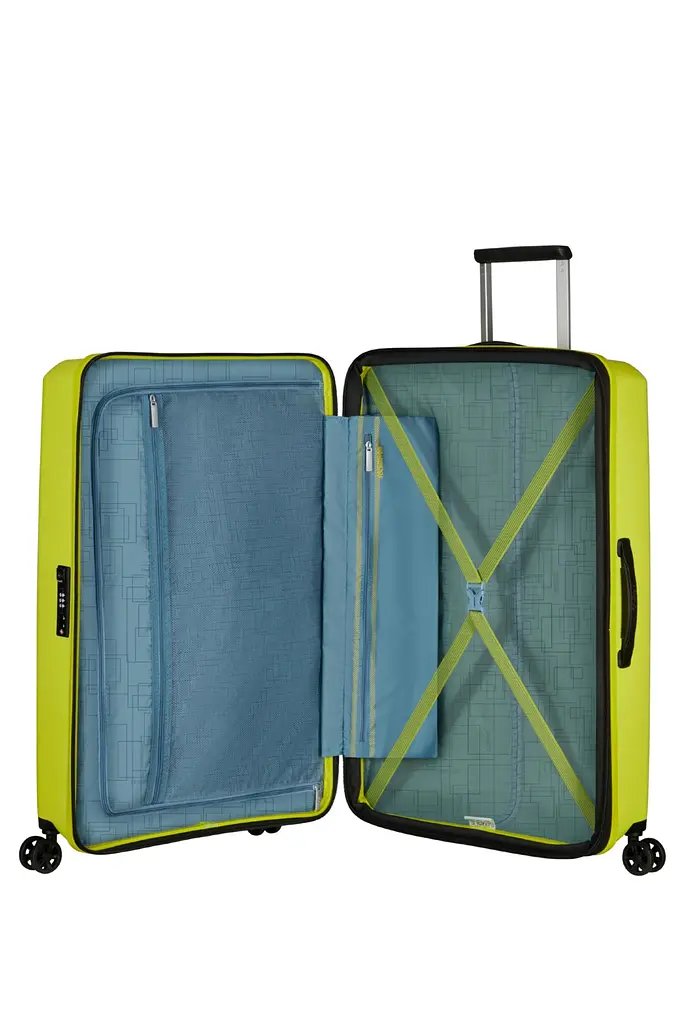 Валіза American Tourister AEROSTEP YELLOW 77x50x29(32) 77 см MD8*06003 - фото 2