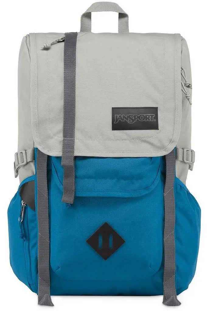 Рюкзак міський 28L Jansport Hatchet сірий із блакитним - фото 2