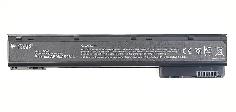 Акумулятор PowerPlant для ноутбуків HP ZBook 15 Series (AR08, HPAR08LH) 14.4V 5200mAh (NB460601) - фото 2